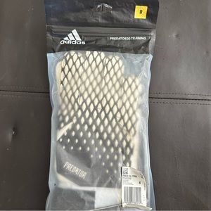 Adidas goalie gloves size 8